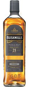Bushmills Single Malt Irish Whiskey Aged 21 Years