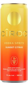 C&icirc;roc Vodka Spritz Sunset Citrus