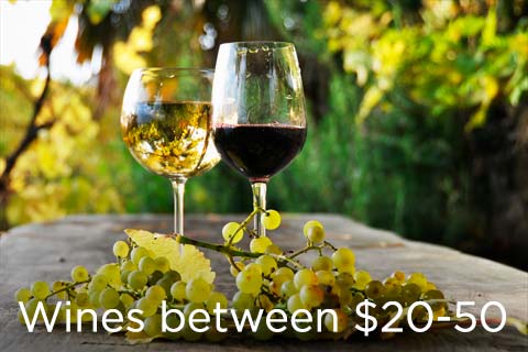Shop Wines between $20 and $50 at WineMadeEasy.com